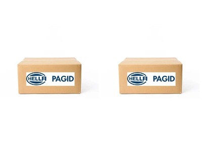 2x супорти гальма hella pagid задня l+p do renault scenic ii, scénic 2 фото №1