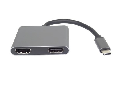 Adapter PremiumCord MST 4K USB-C na 2X HDMI