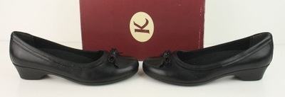 K by CLARKS - BARDZO MIĘKKIE, SKÓRZANE NA TĘŻSZĄ