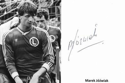 Autograf Marek Jóźwiak, Legia Warszawa