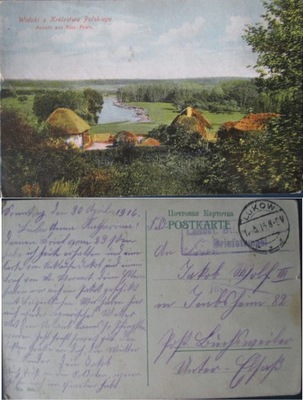 Widoki z Królestwa Polskiego 1916r. Łuków