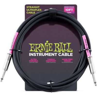 ERNIE BALL EB 6048 Kabel gitarowy prosty 3 m