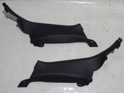 Накладка порог левая правая задняя задняя 8p4867767 audi a3 8p рестайлинг фото №1