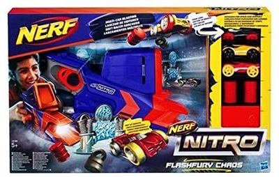 PO ZWROCIE/////NERF NITRO FLASHFURY CHAOS C0788