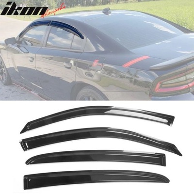 AKRYLOWE TOLDO VENTANAS LATERALES - JUEGO DODGE CHARGER 2011-2022  
