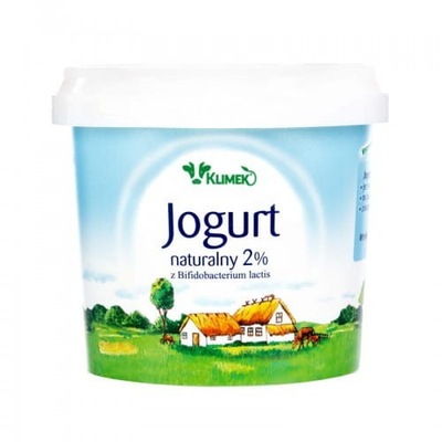Klimeko - Jogurt naturalny 2% - 330 ml