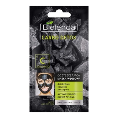 Bielenda Carbo Detox Oczyszczająca maska węglowa c