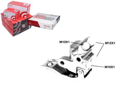 BREMBO JUEGO CASQUILLOS PROWADZACYCH R61009 WC1976BE F  