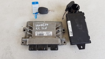 Бортовой компьютер набор dacia sandero i 1.2 16v фото №1