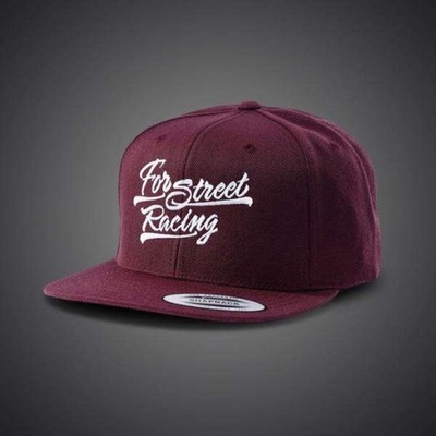 CZAPKA CON DASZKIEM 4SR FSR BORDEAUX SNAPBACK  