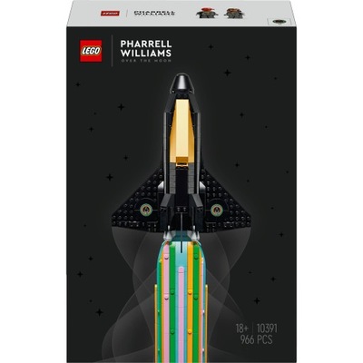 LEGO Icons 10391 Radość z Pharrellem Williamsem