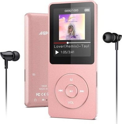 ODTWARZACZ MP3 AGPTEK 16 GB Bluetooth 5.0