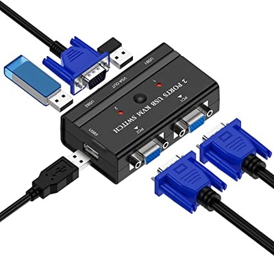 Przełącznik USB VGA KVM