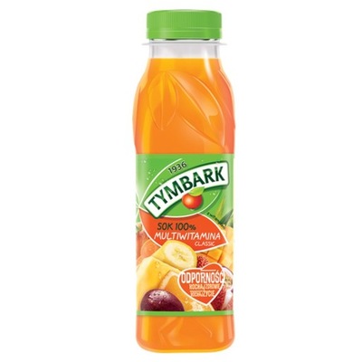 Tymbark Sok 100% multiwitamina 300 ml TERMIN 31.12.2025