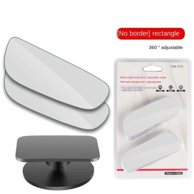 BCAR BLIND SPOT MIRROR BEZRAMOWE ASSISTANT MIRROR INTERIOR AUTO MOTORCYCLE  