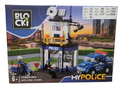 KLOCKI BLOCKI MY POLICE 211EL.