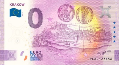 0 euro Kraków anniversary