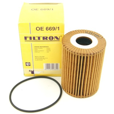 Filtron фільтр оливи oe669/1 do renault master ii фото №1