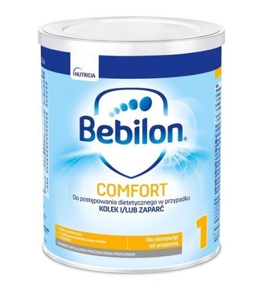 Bebilon Comfort 1 z Pronutra mleko modyfik. 400 g