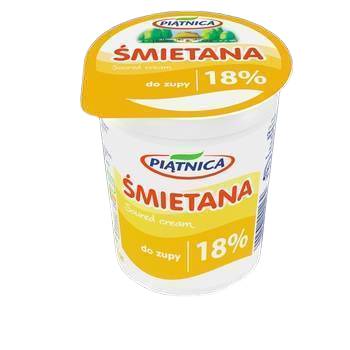 Śmietana 18% Piątnica 400g