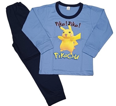 Piżama Pokemon Pikachu roz 122