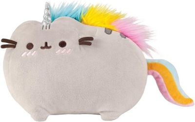 Duża maskotka PUSHEEN Jednorożec przytulanka kot 24cm dla dzieci kotek