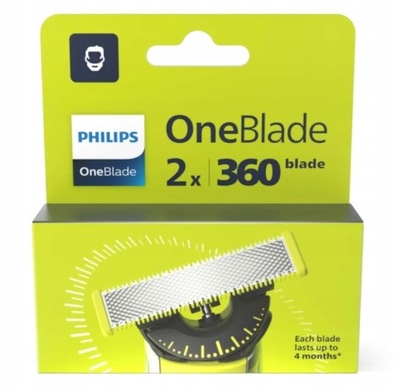 ONEBLADE PHILIPS QP420/50 360 - 2 OSTRZA WYMIENNE