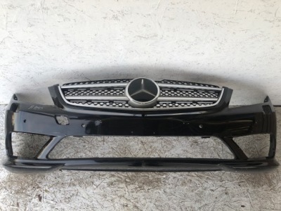Бампер перед передний mercedes cl w216 216 amg рестайлинг  + решётка радиатора фото №1