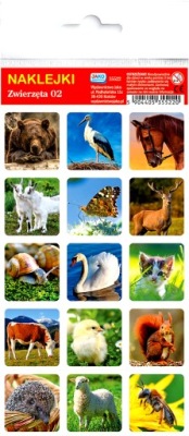 NAKLEJKI ZWIERZĘTA 02