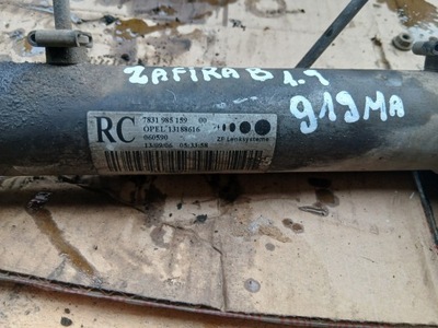 Рейка рульова opel zafira b 13188616 фото №1