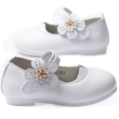 APAWWA BALERINY DZIECIĘCE BIAŁE ROZ.26