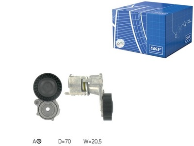 Skf vkm 36236 ролик натягувача, ремінь клиновий багатореберний фото №1