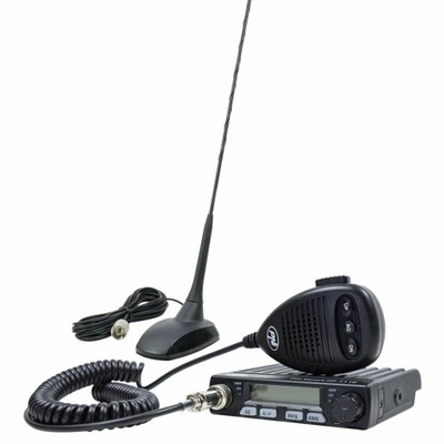 CB radio z anteną mini PNI HP7110+dyskretna antena