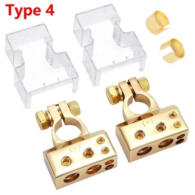 2/4/8/10 AWG CAR BATTERY TERMINALS CLIP PROFESSIONAL AUTOMOBILE AUDI~14278