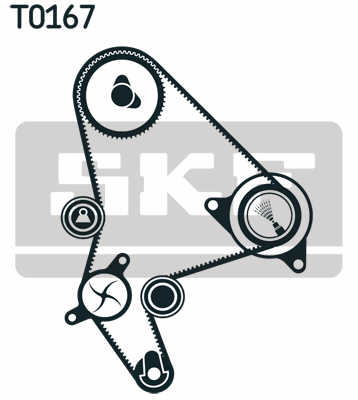 РАСПРЕДЕЛИТЕЛЬНАЯ ШЕСТЕРНЯ Z НАСОС SKF VKMC 03247 VKMC03247 фото