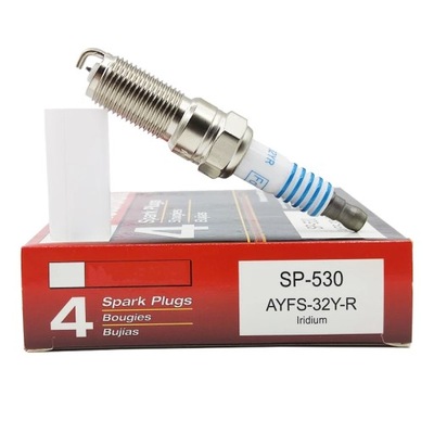 4PCS SP-530 AYFS32YR PLATINUM SPARK PLUG FOR FORD C-MAX LINCOLN MKZ ~27075 