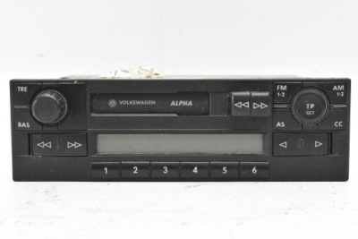 Радіо радіопрогравач касети 6x0035153a vw transporter t5 03-09 фото №1