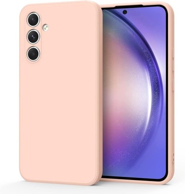 SILIKONOWE ETUI DO SAMSUNG GALAXY A54 5G RÓŻOWY