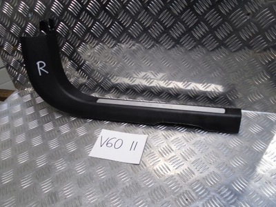 Volvo v60 ii молдинг накладка поріг права 18-20 фото №1