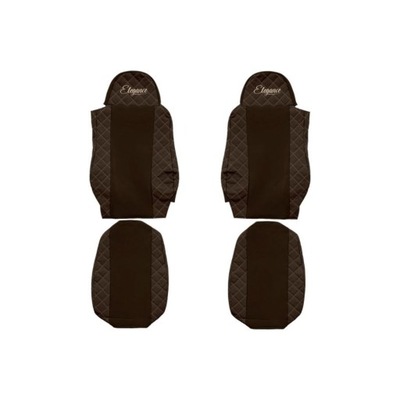 FORRO AL ASIENTO DAF XF 95 & XF 105 PARA 2012 F-CORE FX04 BROWN  