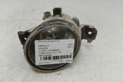 Противотуманная фара правый передний renault koleos i hy_ 261508990a 2.0l дизель 110kw фото №1