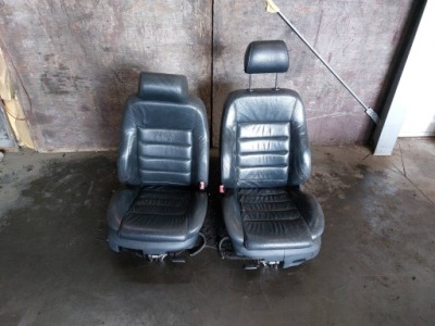 Сидіння лівий перед + правий перед audi a6 c5 шкіра фото №1