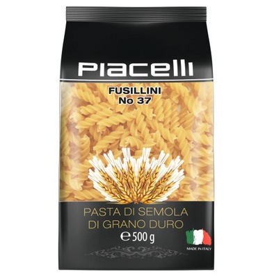 Piacelli Fusillini Makaron z Semoliny 500 g