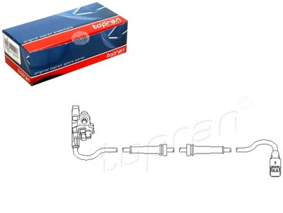 Датчик, скорость вращательная колеса topran 721 610 фото №1