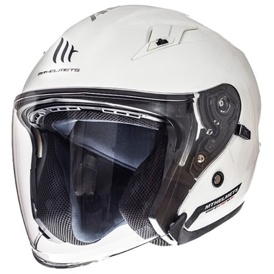 Kask otwarty MT Helmets AVENUE SV biały S