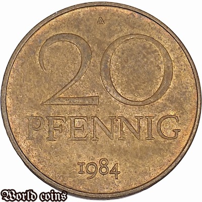 20 PFENNIG 1984