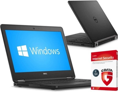 Laptop Dell Latitude E7270 12,5" i5-6300U 8GB 240GB SSD HD Windows 10 Pro