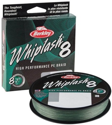 Plecionka Berkley Whiplash 8X Green 0,12mm / 150m