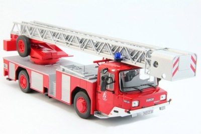 Iveco Magirus 120-25 DLK 23/12 fire brigade straż pożarna 1:43 Hachette