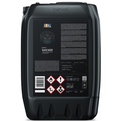 ADBL Black Water 25l dressing czernidło do opon i gumy